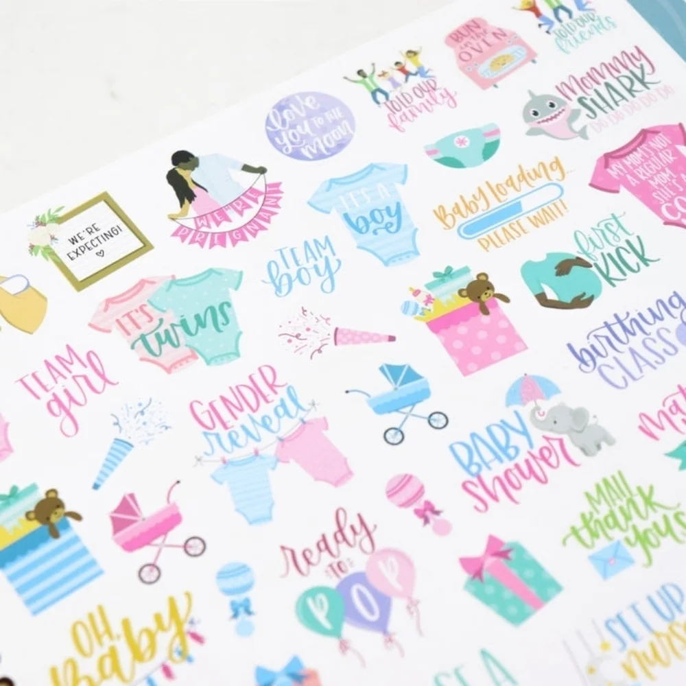 NWT Bloom Pregnancy & Baby's First Year Planner & Calendar, Planning for Joy
